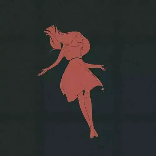 品味简约的优雅感,她的插画柔和中透露着无限力量