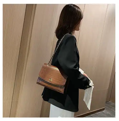 纪蔻2019流行包包女大容量女包秋冬新款链条包女斜挎包ins时尚单肩包