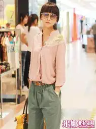 甜美女生衬衫控秋日里来点小优雅