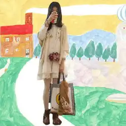 身高170左右的女生穿森女系或可爱系的衣服裙子等,会很奇怪或难看吗