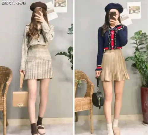 简约俏皮的半裙穿搭示范女生照着穿活泼可爱又有气质,谁穿都美