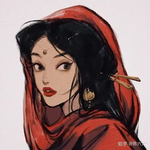有哪些穿红色衣服的头像