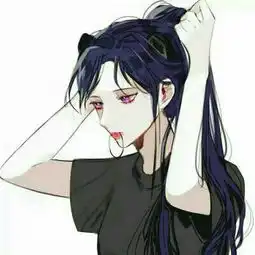 男头像主色调为黑,女头像主色调为白动漫的头像