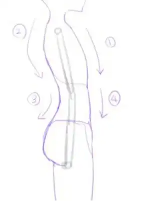 画好女生身体有哪些技巧教你画动漫女生身体比例的画法