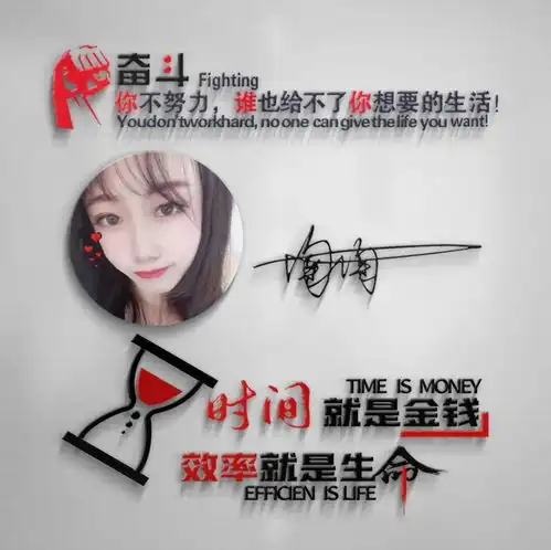 你的微信头像已做好,39张精致商务签名头像,留下你的名字