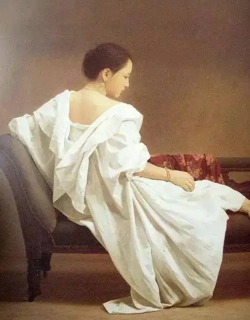 感动专情画家,一生只为一个美女画画,画遍她360度都不腻