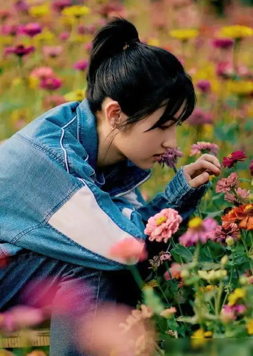 张子枫现身机场,混搭风很美,粉丝我的女神