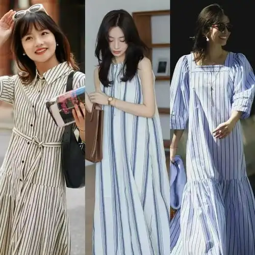 衣服不需要买太多,四五十岁的女性准备条纹单品,时尚又实用