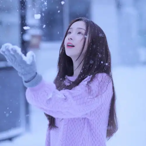 头像冬天女头像2