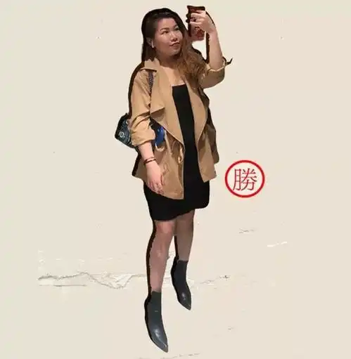 学会穿风衣微胖小个子女生也可以很美