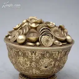 黄铜招财进宝聚宝盆