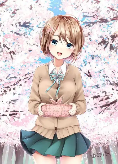 春风樱花少女丨二次元动漫人物超清壁纸特集一分享第76期