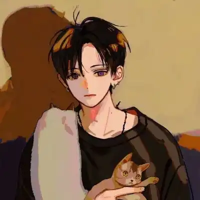 一组低调且酷气十足的动漫男头