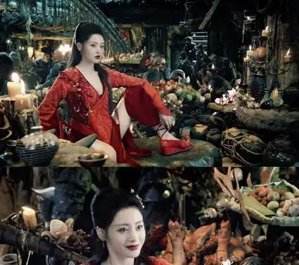 网评最适合古装红衣的女星白鹿上榜,热巴第二,冠军果然是她