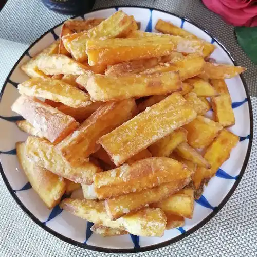 炸红薯条的做法炸红薯条怎么做董小伊的菜谱美食天下