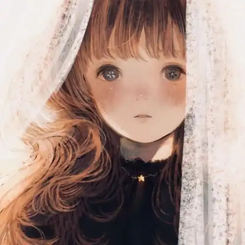 手绘动漫女头你的头像真好看