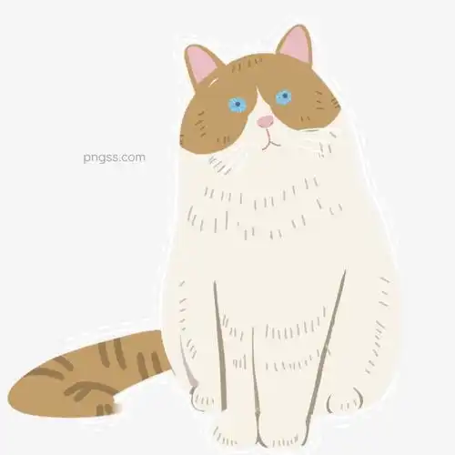 胖胖的猫咪卡通宠物设计图片大小2000x2000px图片尺寸534.25kb来自png搜索网pngss.com免费免扣png素材下载宠物动物动物素卡通猫咪喵星人胖小清新装饰图案