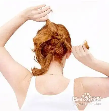 让你具有欧美风格的盘发教程