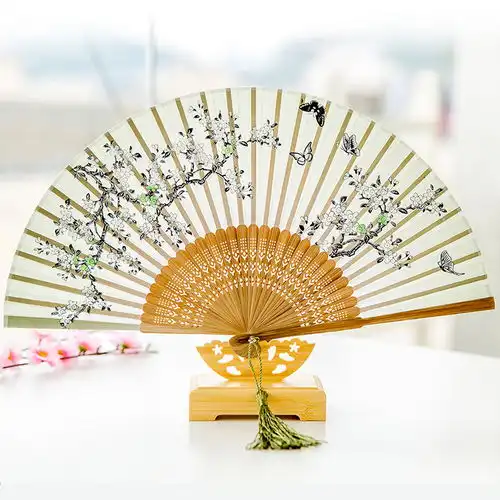 扇子古风折扇中国风跳舞蹈扇夏季女日式复古典日用扇折叠扇子便宜