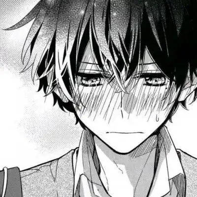 黑白旧漫男头自己的路放心的走下去就行了