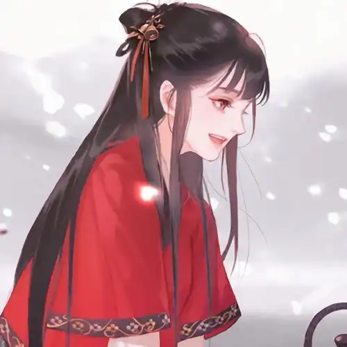 唯美古风女生头像荣幸是什么是江河三千里遇见你