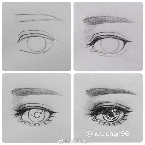 线稿黑白手绘素描图片