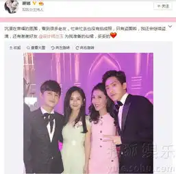 ab婚礼大牌司仪抢镜谢娜穿兰玉礼服展优雅范儿8054474