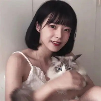 好看的最流行的闺蜜头像女生两人一人一张