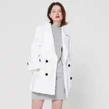 时尚女呢大衣