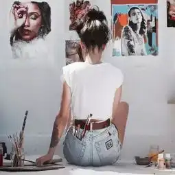 小央美画画时的你,那么美,你知道吗