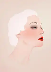 elegance优雅女性插画欣赏中国香港peonyyip插画师作品