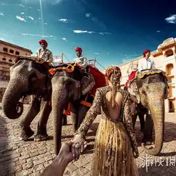 拉仇恨摄影师牵女友手环游世界拍背影画面美到爆