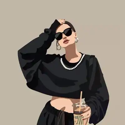 2023最新时尚摩登穿搭女生动漫头卡通动漫头像我要个性网