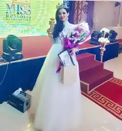 美女照勒再次获得国际选美大赛冠军