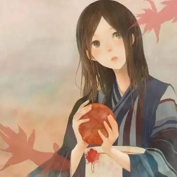 动漫女生头像遇见音乐遇见你