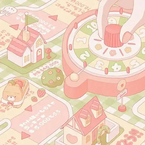 少女心爆棚背景图