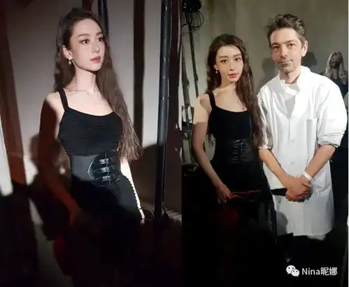 吉娜闪耀巴黎时尚周,穿小黑裙为秀身材系粗腰带,芭比身材受好评