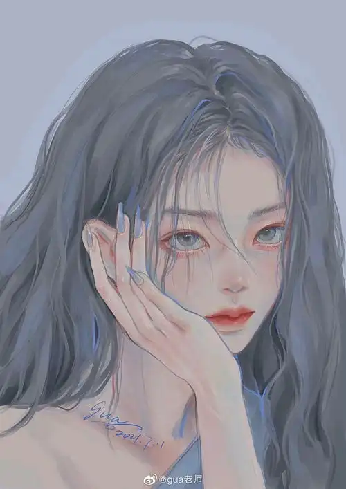 动漫女头20张手绘风御姐可爱都有哦