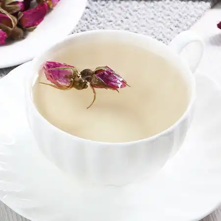 宜供优品玫瑰花茶大朵特级重瓣干玫瑰玫瑰茶女花冠泡水玫瑰花冠茶养生50g罐