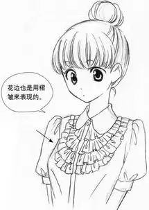 衣服褶皱怎么画动漫人物衣服褶皱的画法