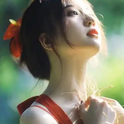 2023乖乖女温柔唯美女生头像