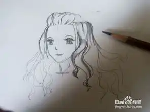 漫画女生头像的画法