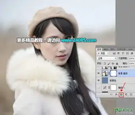 学习用photoshop通道及涂沫工具给年轻貌美的女子照片抠图换背景11