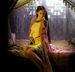 杨颖零差评的一个角色,不面瘫不抠图,像从壁画中走出来的仙女