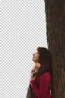 photoshop调出昏暗树阴下的秋色女孩图片