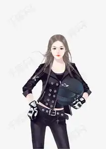 手绘机车少女素材图片免费下载高清卡通手绘png千库网图片编号4895200