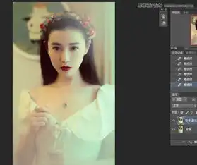 ps如何将真人照片转成唯美手绘效果