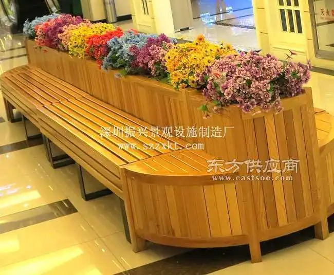 花盆座椅商场座椅花盆花盆售卖厂家图片