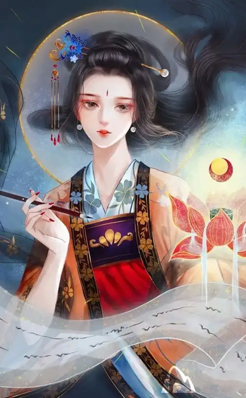 古风红衣女子伍浅情终似,行云无定,犹到梦魂中腾讯新闻