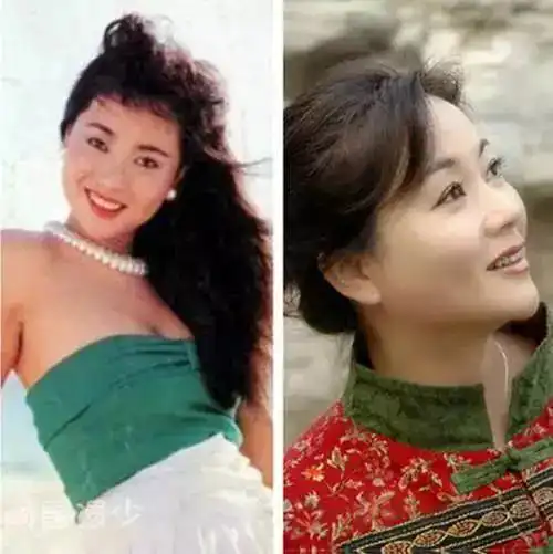 80年代美女演员今昔对比照,真是岁月不饶人啊